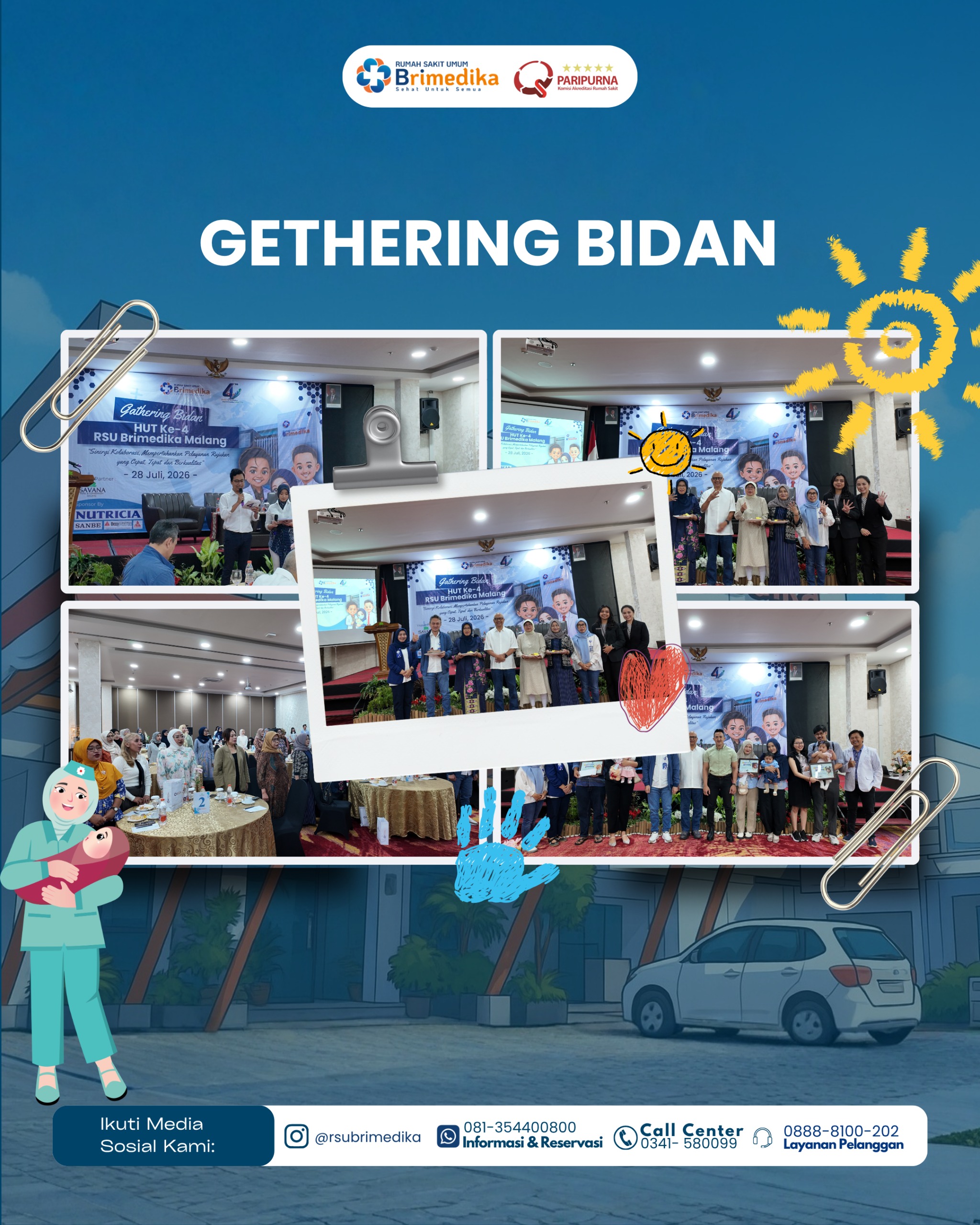 Dokumentasi Gathering Bidan