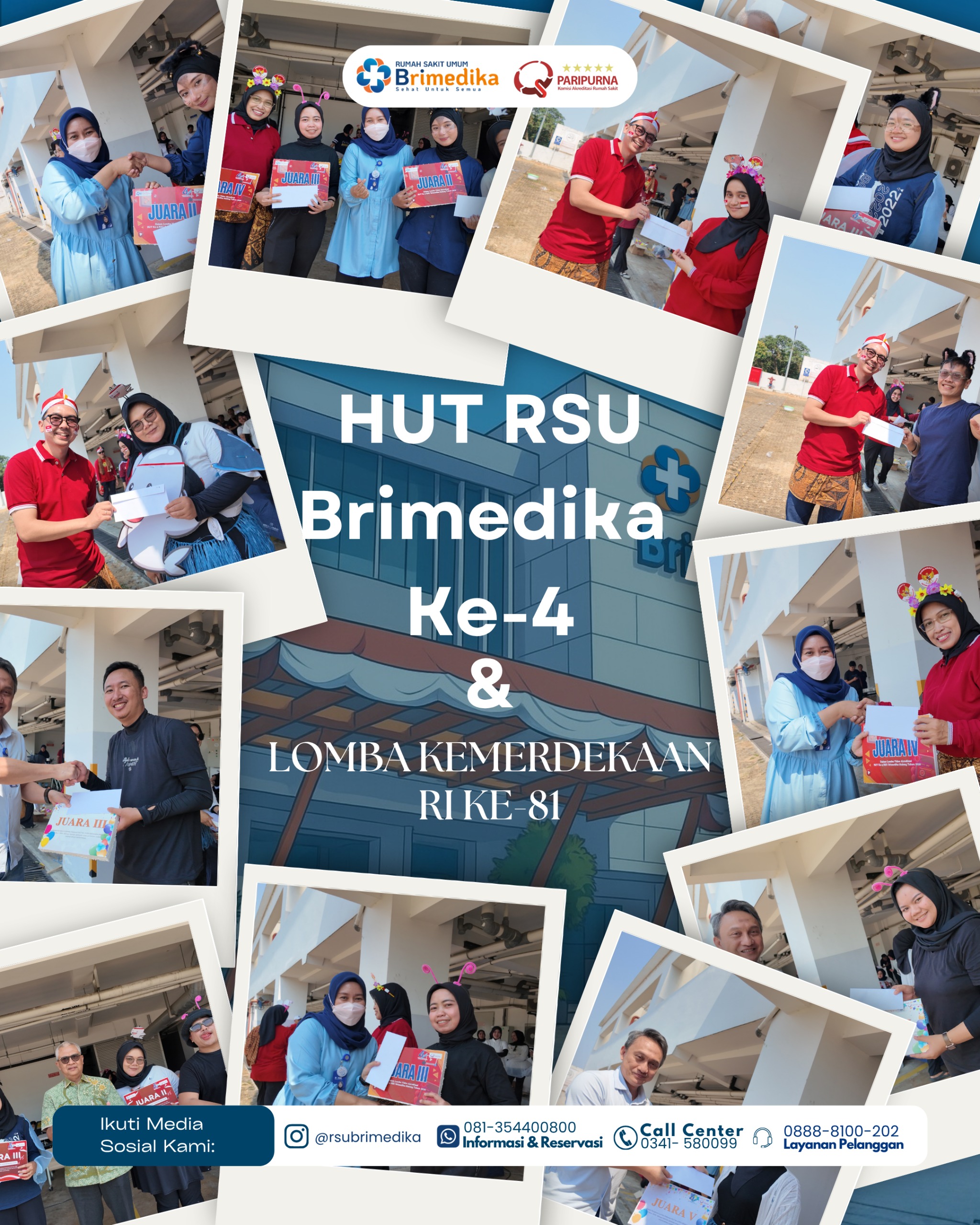 Lomba Seru-seruan dan Pembagian Hadiah