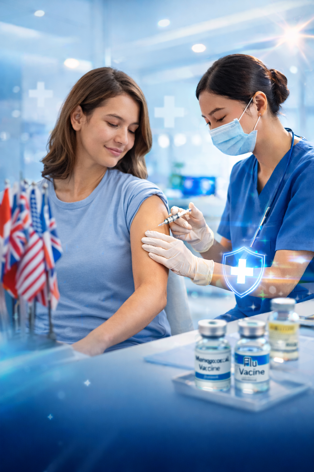 Paket Internasional (Meningitis + Influenza)