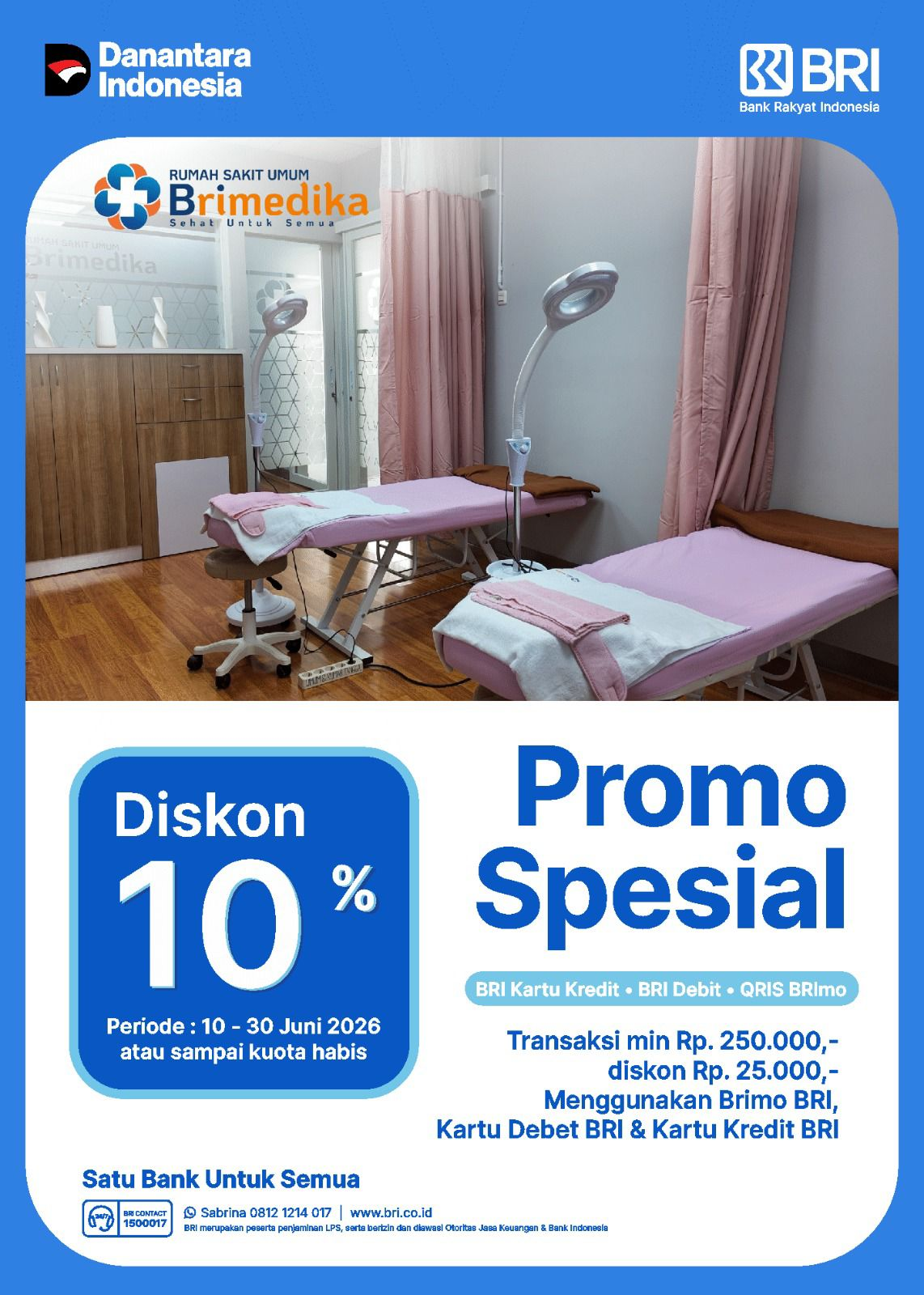 ✨ PROMO SPESIAL UNTUK NASABAH BRI! ✨