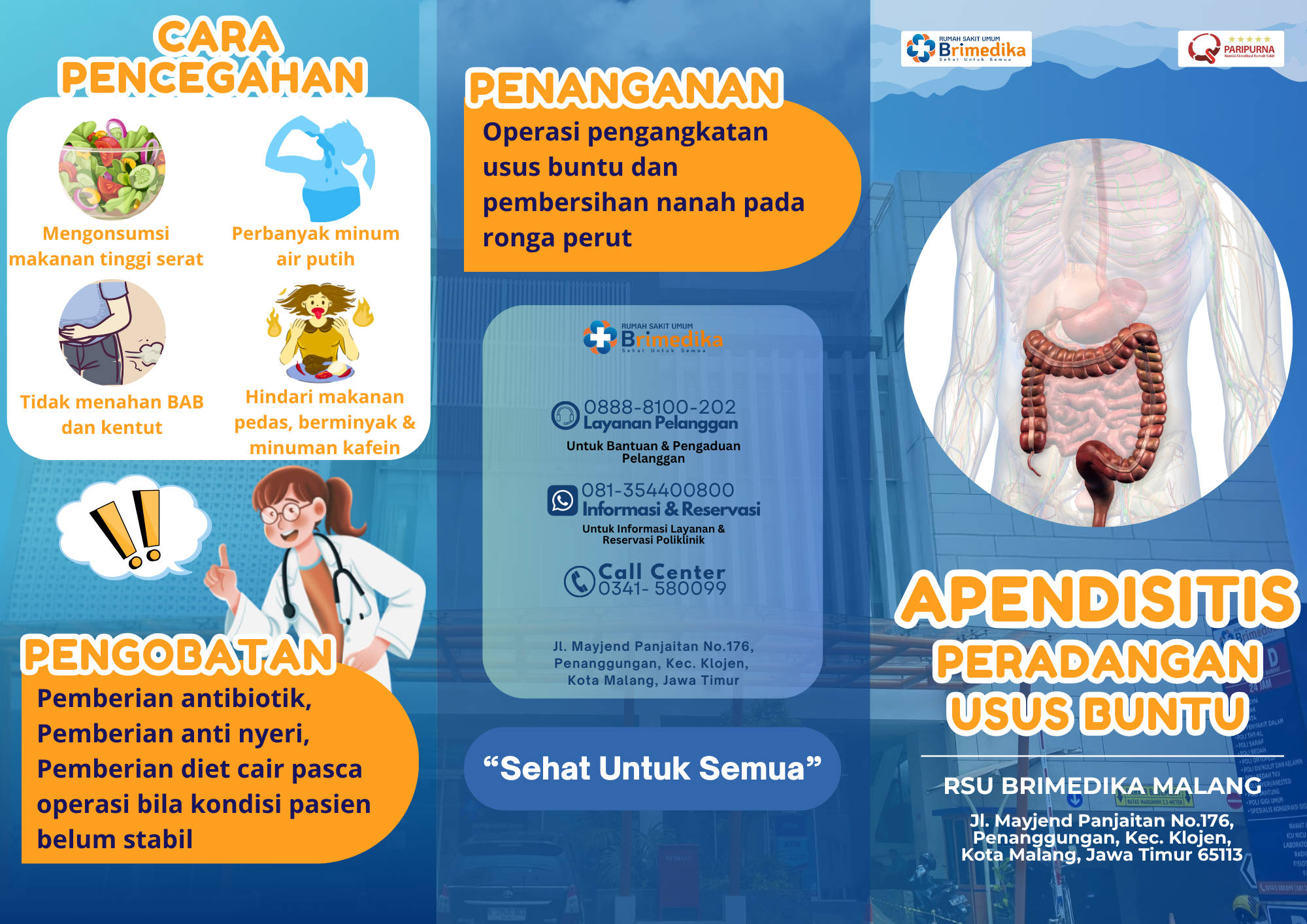 Edukasi Apesinditis